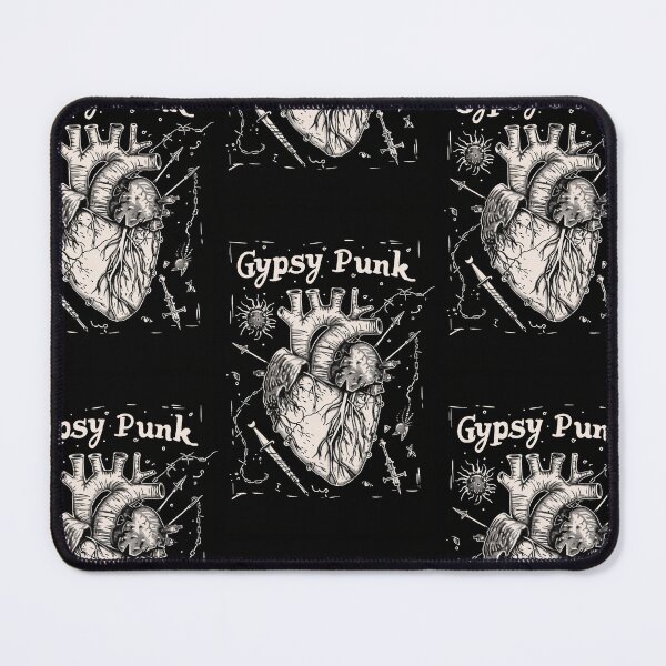 Item preview, Gothic Heart “Gypsy Punk” with Retrofuturistic Font designed and sold by Piotrek0001.