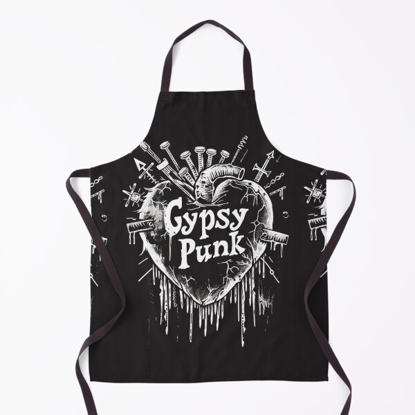 Item preview, Gothic Heart “Gypsy Punk” with Retrofuturistic Font designed and sold by Piotrek0001.