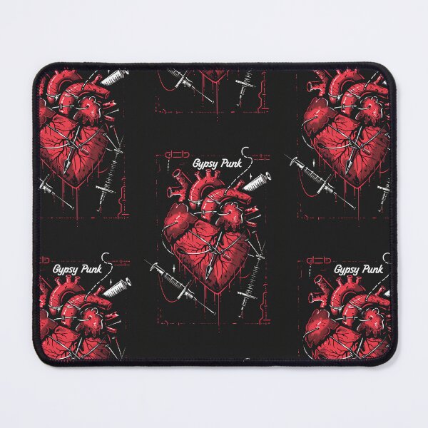 Item preview, Gothic Heart “Gypsy Punk” with Retrofuturistic Font designed and sold by Piotrek0001.