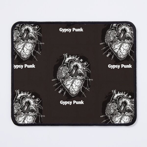 Item preview, Gothic Heart “Gypsy Punk” with Retrofuturistic Font designed and sold by Piotrek0001.