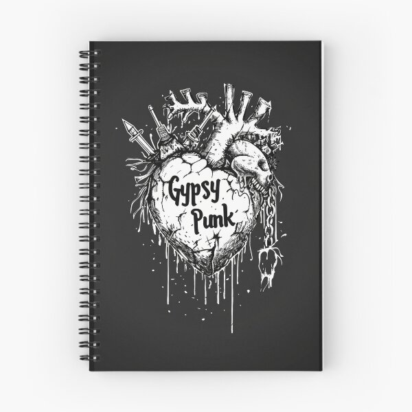 Item preview, Gothic Heart “Gypsy Punk” with Retrofuturistic Font designed and sold by Piotrek0001.