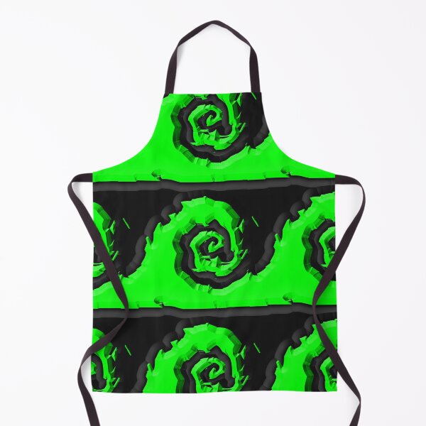 Item preview, Green and Black Swirl Pattern designed and sold by TheRulerofEarth.
