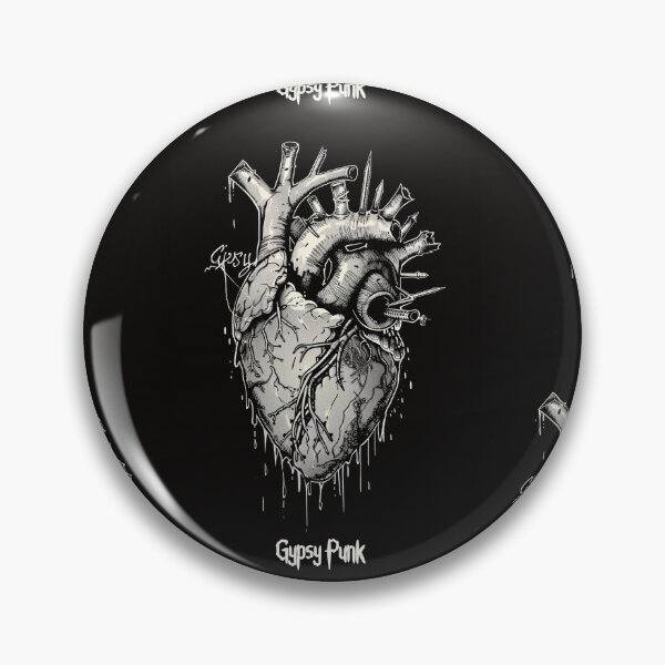 Item preview, Gothic Heart “Gypsy Punk” with Retrofuturistic Font designed and sold by Piotrek0001.