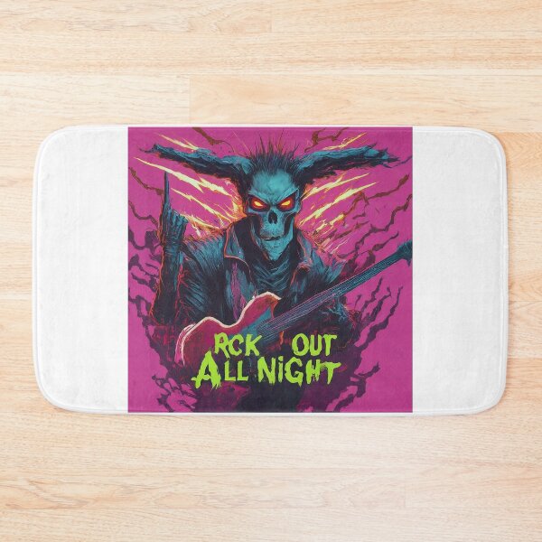 Item preview, : Skull Crushin' Rock (T-Shirt Design) designed and sold by artistmagicshop.