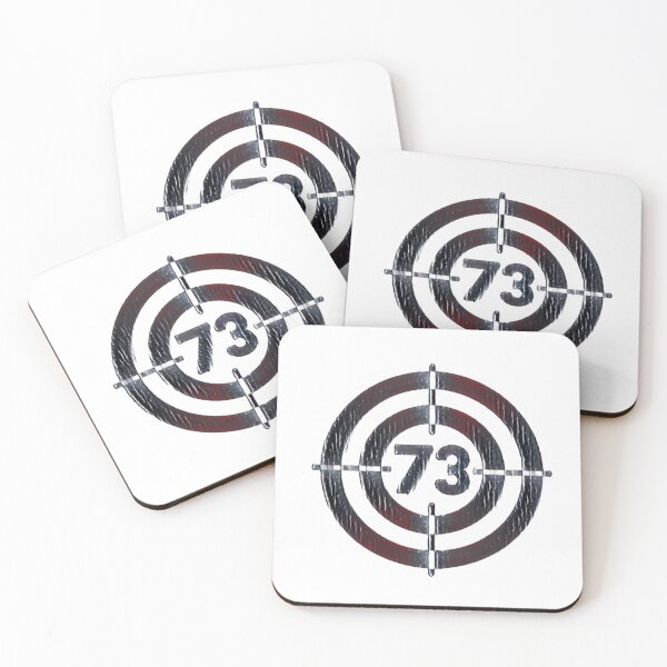 Item preview, The Number 73 on a Crosshair Design designed and sold by TirConnaill.