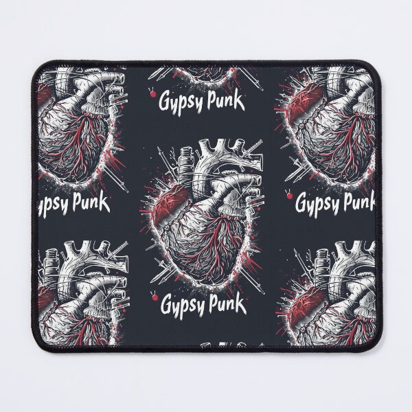 Item preview, Gothic Heart “Gypsy Punk” with Retrofuturistic Font designed and sold by Piotrek0001.