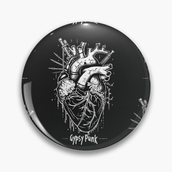 Item preview, Gothic Heart “Gypsy Punk” with Retrofuturistic Font designed and sold by Piotrek0001.