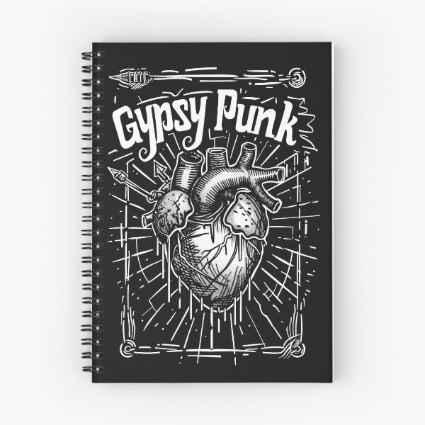 Item preview, Gothic Heart “Gypsy Punk” with Retrofuturistic Font designed and sold by Piotrek0001.