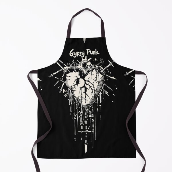 Item preview, Gothic Heart “Gypsy Punk” with Retrofuturistic Font designed and sold by Piotrek0001.