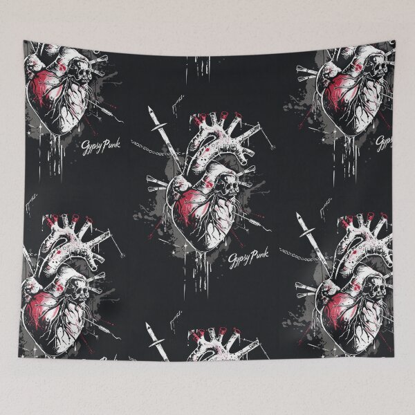 Item preview, Copy of Gothic Heart “Gypsy Punk” with Retrofuturistic Font designed and sold by Piotrek0001.