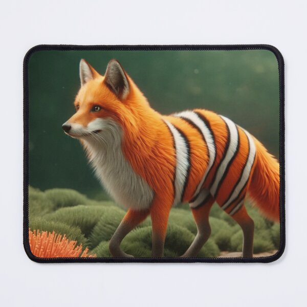 Item preview, Fox-Clown Fish Hybrid: Vibrant Digital Art designed and sold by FantasyHybrids.