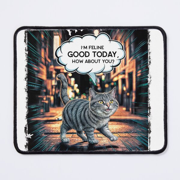 Item preview, Feline Good! designed and sold by ForeverPrintsOK.