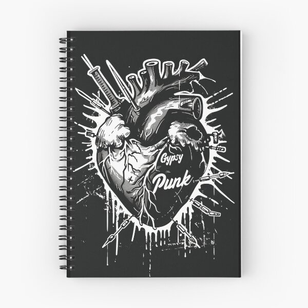 Item preview, Gothic Heart “Gypsy Punk” with Retrofuturistic Font designed and sold by Piotrek0001.