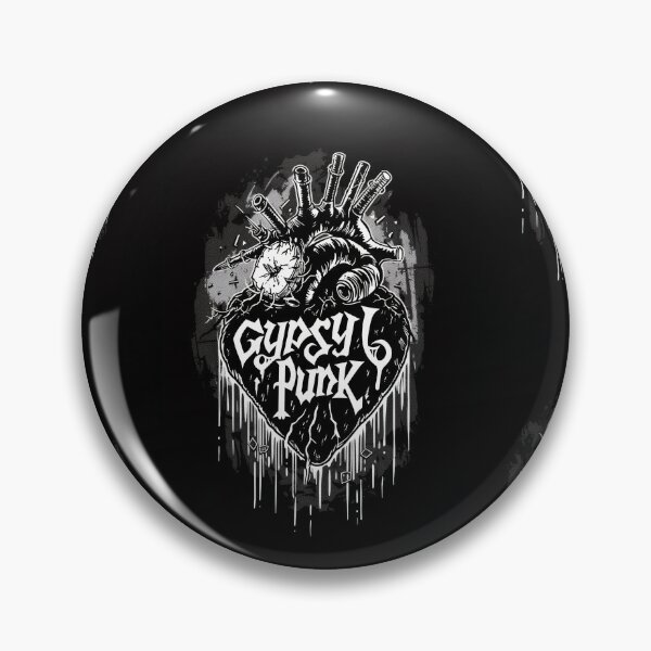 Item preview, Gothic Heart “Gypsy Punk” with Retrofuturistic Font designed and sold by Piotrek0001.