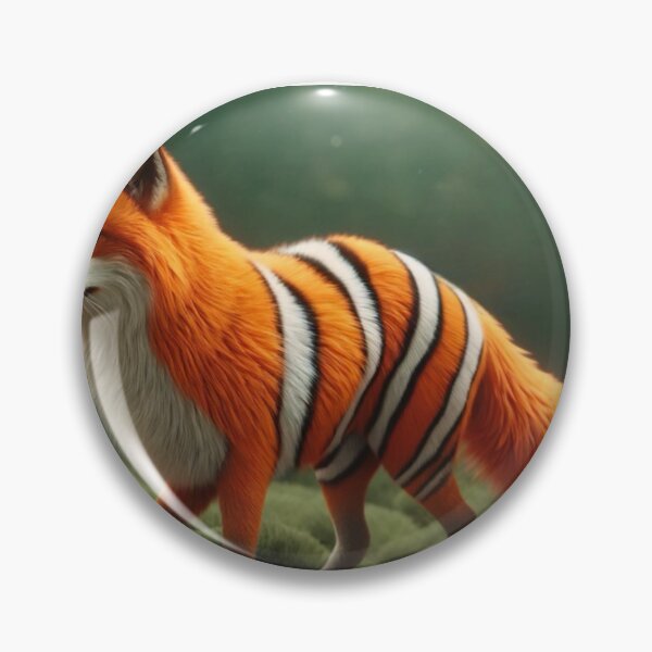Item preview, Fox-Clown Fish Hybrid: Vibrant Digital Art  designed and sold by FantasyHybrids.