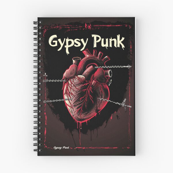 Item preview, Gothic Heart “Gypsy Punk” with Retrofuturistic Font designed and sold by Piotrek0001.