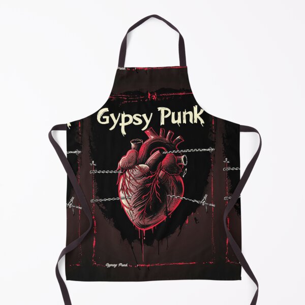 Item preview, Gothic Heart “Gypsy Punk” with Retrofuturistic Font designed and sold by Piotrek0001.
