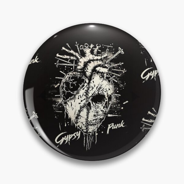 Item preview, Gothic Heart “Gypsy Punk” with Retrofuturistic Font designed and sold by Piotrek0001.
