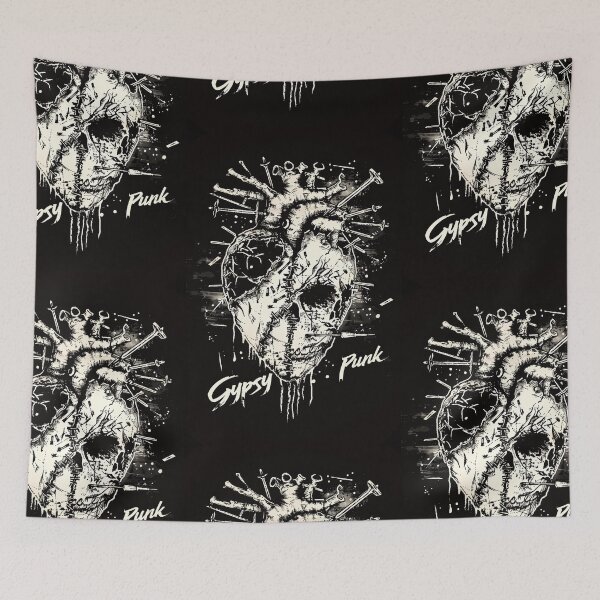 Item preview, Gothic Heart “Gypsy Punk” with Retrofuturistic Font designed and sold by Piotrek0001.