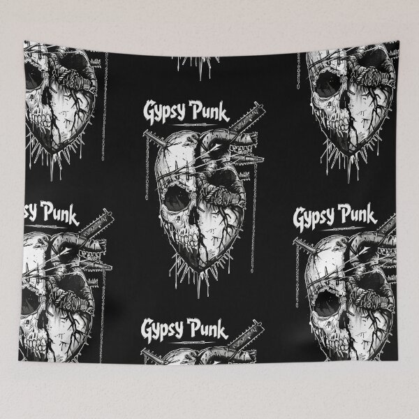 Item preview, Gothic Heart “Gypsy Punk” with Retrofuturistic Font designed and sold by Piotrek0001.