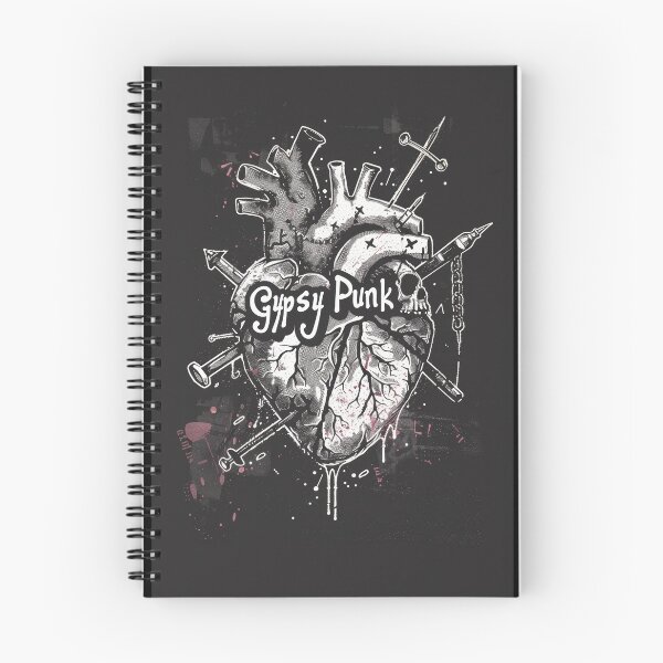 Item preview, Gothic Heart “Gypsy Punk” with Retrofuturistic Font designed and sold by Piotrek0001.