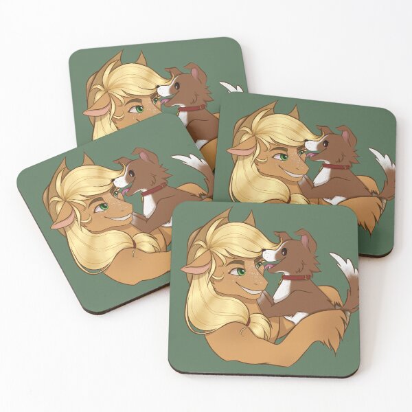 Item preview, Applejack and Winona (Pets Collection) designed and sold by Random-Raskal.