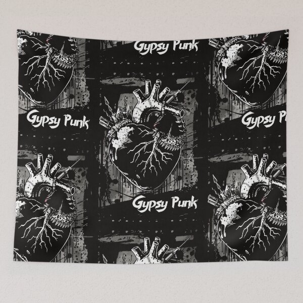 Item preview, Gothic Heart “Gypsy Punk” with Retrofuturistic Font designed and sold by Piotrek0001.