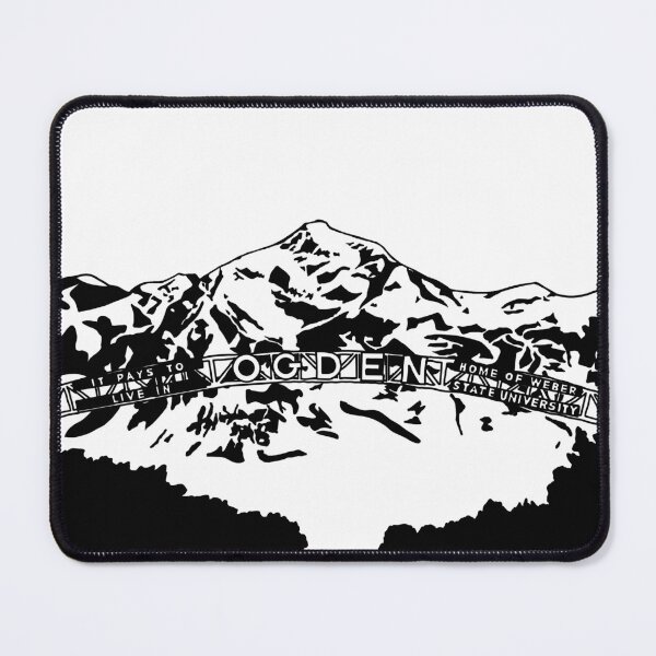 Item preview, Ogden Utah Arch with Ben Lomond designed and sold by Ward Workshop Art.
