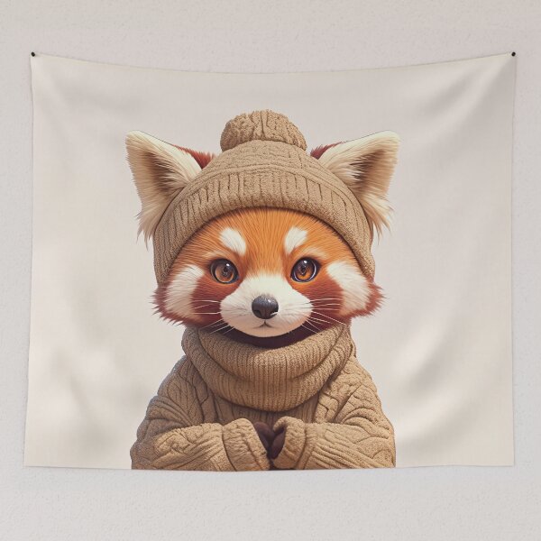 Item preview, Winter Red Panda designed and sold by obstinator.