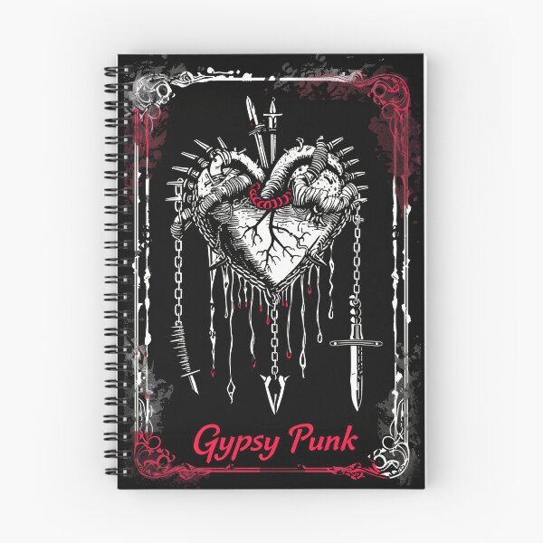 Item preview, Gothic Heart “Gypsy Punk” with Retrofuturistic Font designed and sold by Piotrek0001.