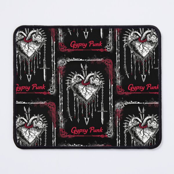 Item preview, Gothic Heart “Gypsy Punk” with Retrofuturistic Font designed and sold by Piotrek0001.