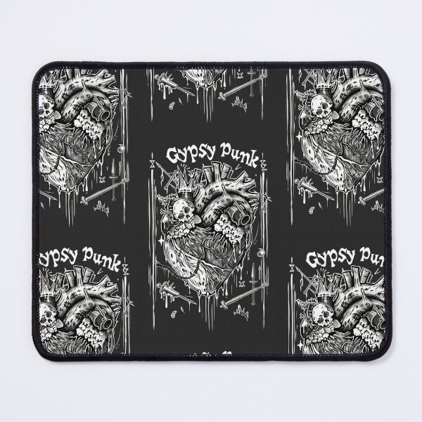 Item preview, Gothic Heart “Gypsy Punk” with Retrofuturistic Font designed and sold by Piotrek0001.