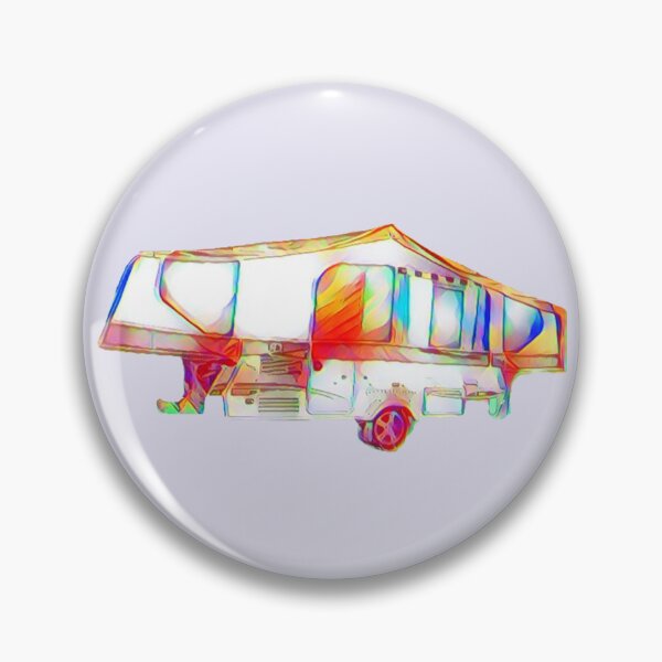 Item preview, Rainbow Folding Caravan designed and sold by BeccaAelishe.