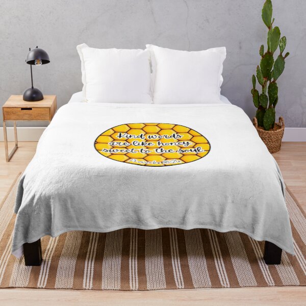 Item preview, Proverbs 16:24 Kind words are like honey, sweet to the soul. designed and sold by MaanArtCorner.