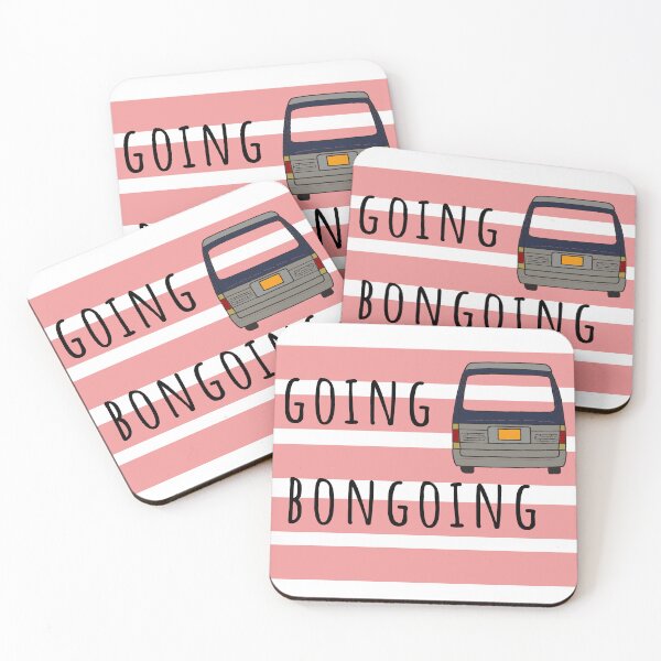 Item preview, Going Bongoing - pink stripes designed and sold by LocalOddball.