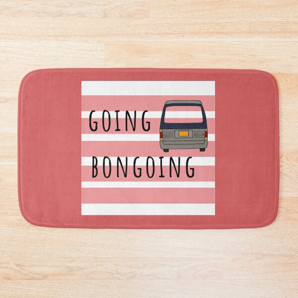 Item preview, Going Bongoing - pink stripes designed and sold by LocalOddball.