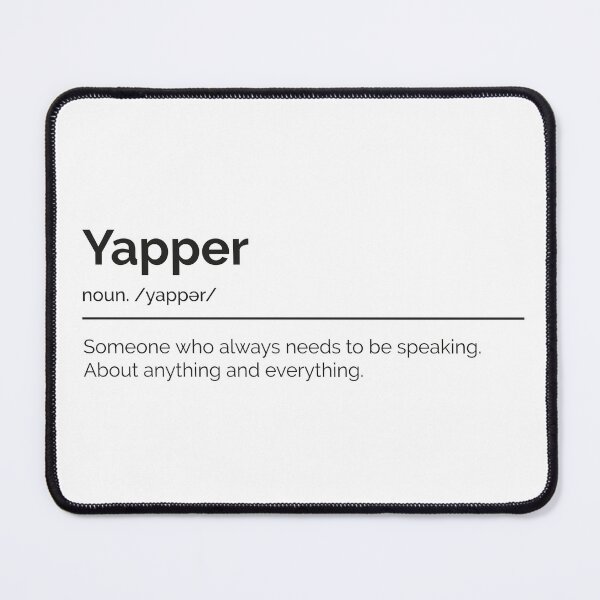 Item preview, Yapper Definition designed and sold by ZenStitchMotifs.