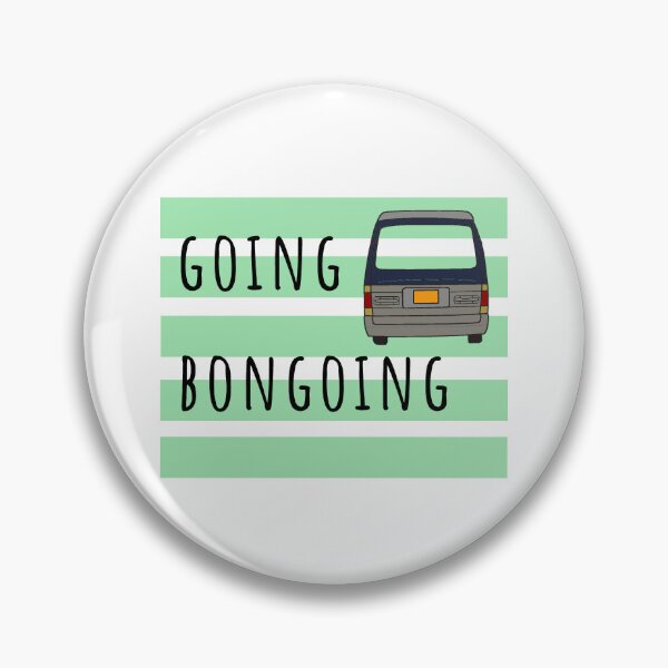 Item preview, Going Bongoing - minty green stripes designed and sold by LocalOddball.