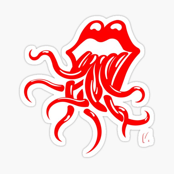 The Poulpings Stones Sticker