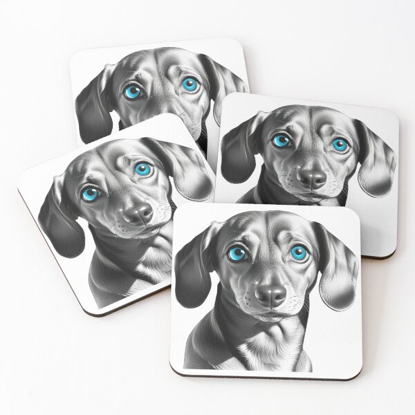 Item preview, Dachshund With Blue Eyes designed and sold by JakeNotMike.