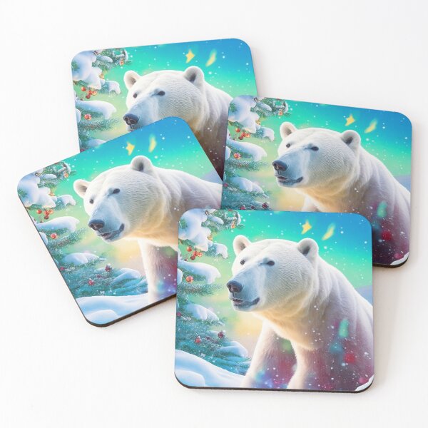 Item preview, Christmas Polar Bear | Outdoor Scene designed and sold by PinkGoddessLove.