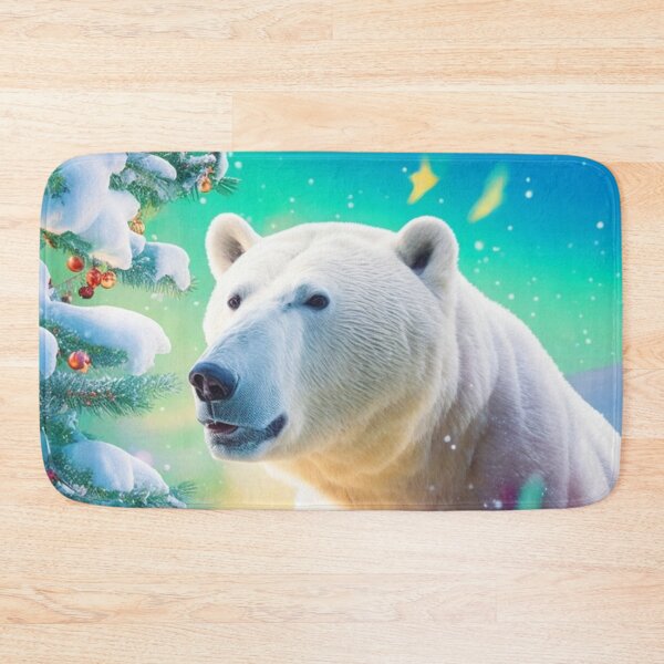 Item preview, Christmas Polar Bear | Outdoor Scene designed and sold by PinkGoddessLove.