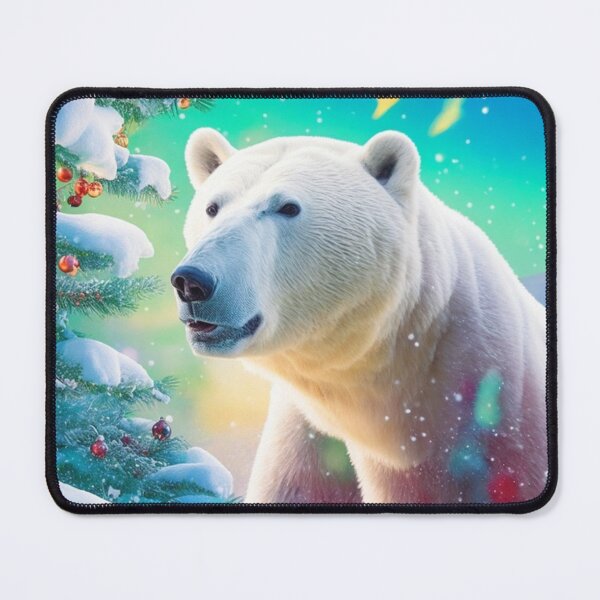 Item preview, Christmas Polar Bear | Outdoor Scene designed and sold by PinkGoddessLove.