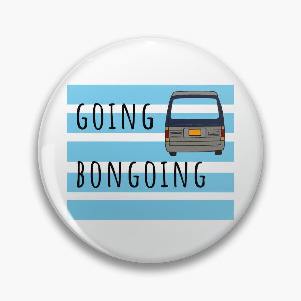 Item preview, Going Bongoing - Blue stripes designed and sold by LocalOddball.