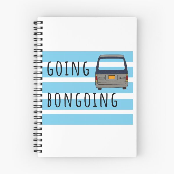 Item preview, Going Bongoing - Blue stripes designed and sold by LocalOddball.
