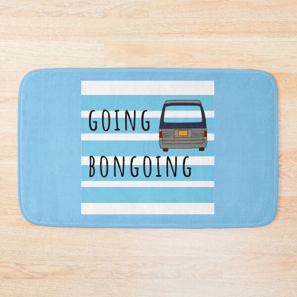 Item preview, Going Bongoing - Blue stripes designed and sold by LocalOddball.
