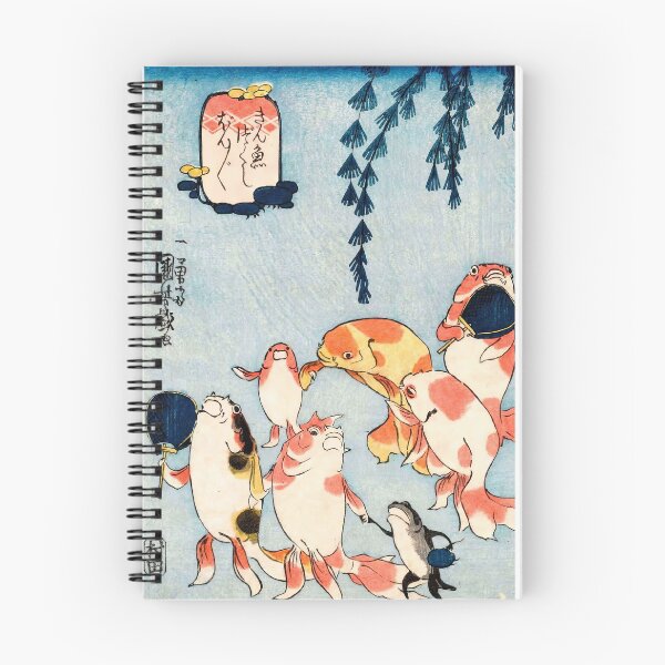 Item preview, Utagawa Kuniyoshi Woodblock Goldfish series, Kite Thief Ukiyo-e from Japan designed and sold by TeeARTHY.