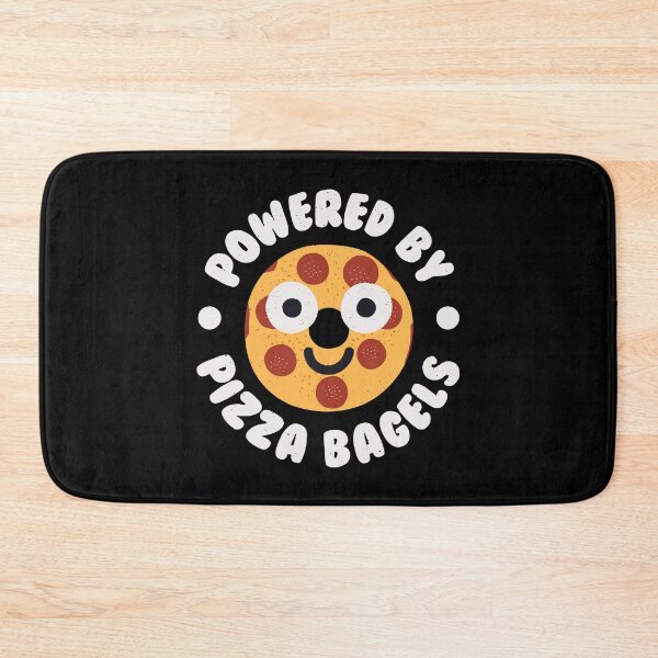 Item preview, Powered By Pizza Bagels - Pizza Bagels designed and sold by TomThornton.