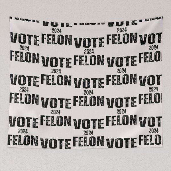 Item preview, Vote for felon candidate 2024 republican designed and sold by erozzz.