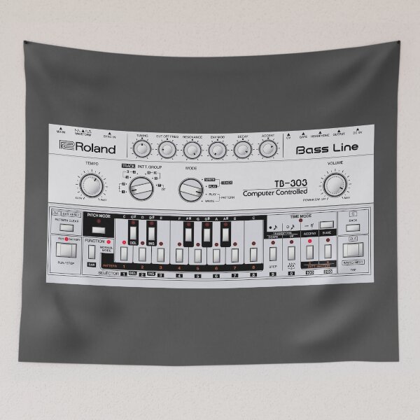 Item preview, Roland TB-303 Bass Line designed and sold by ABSTRACT-IVISM.
